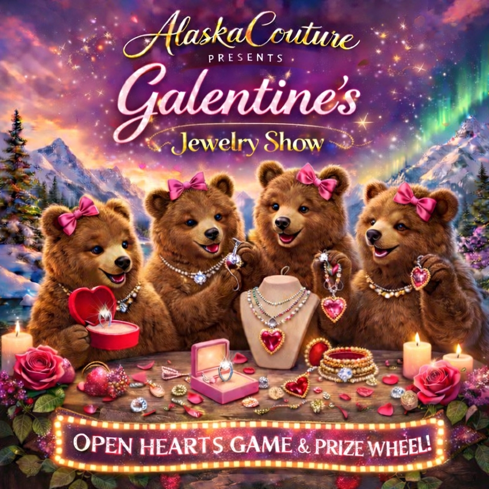 AlaskaCouture's 2/14 Galentine's Show!!! Fun Game & Prize Wheel!